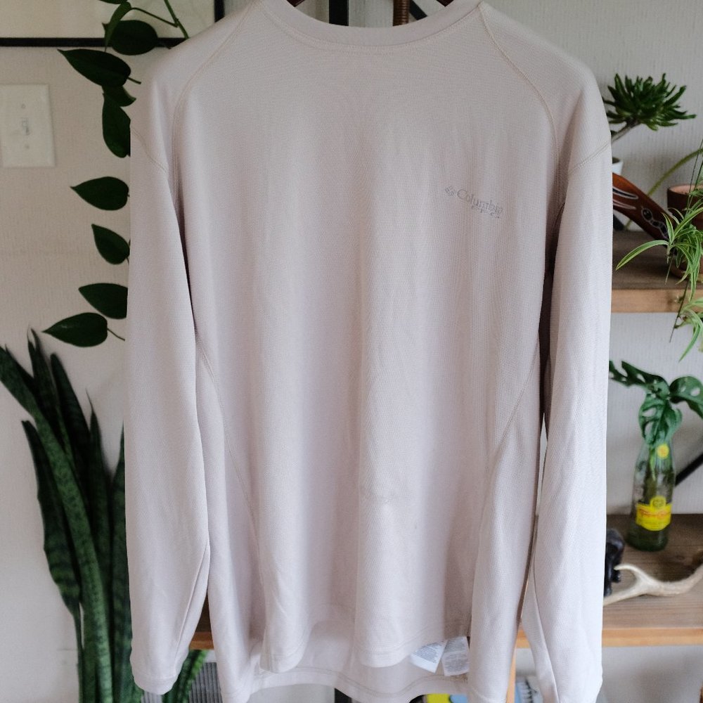 Columbia PFG Fishing Shirt Tan